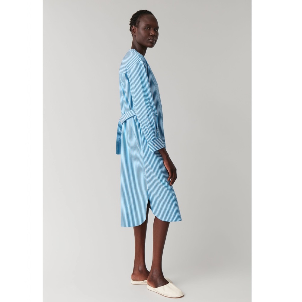 COS Striped shirt dress